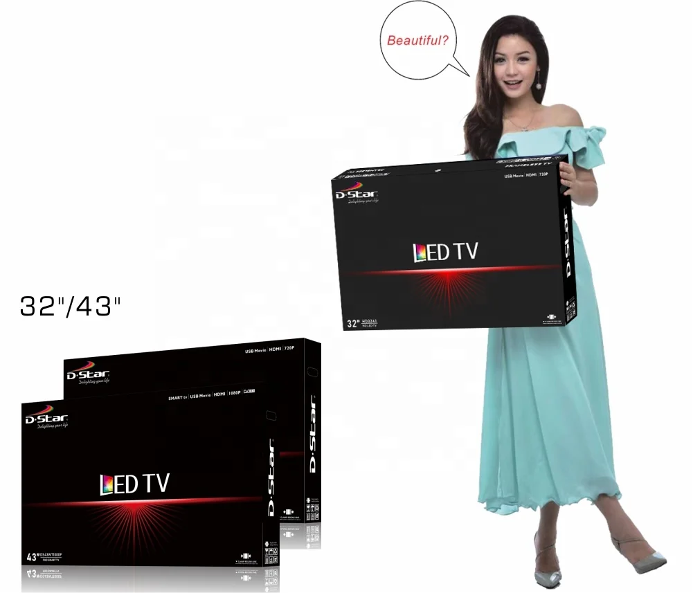 universal plasma television 32 inch flat screen UHD 1080p smart android led tv with wifi