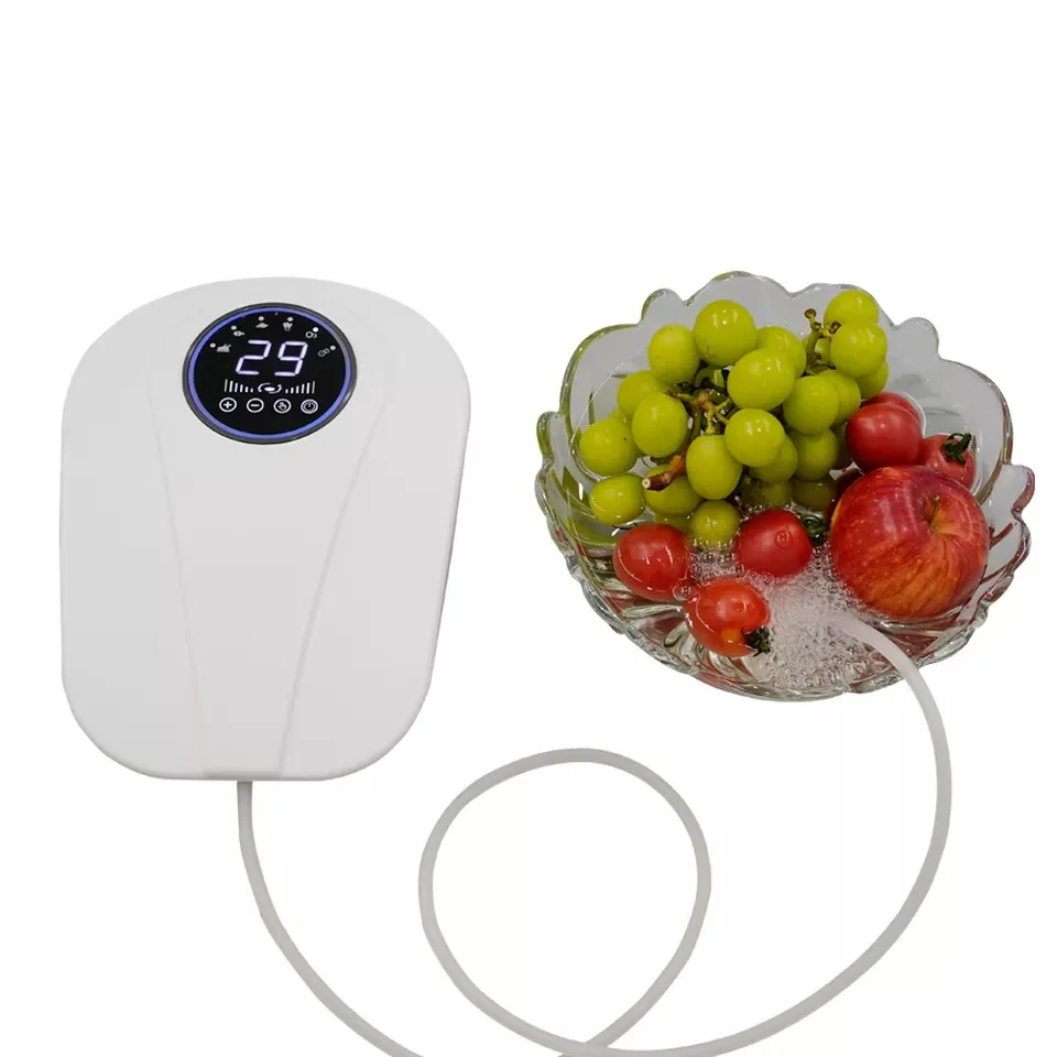 Fruit And Vegetable Cleaner Ozone Vegetable  Washer Machine Household Outdoor Picnic Food Purifier
