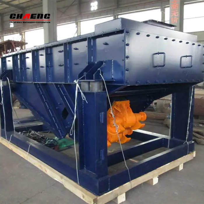 Линейное вибрационное сито для речного песка