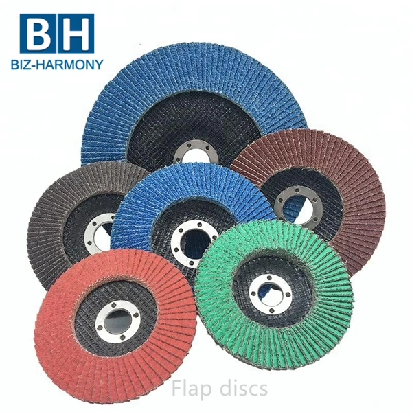 7 Inch 36 Grit 180mm Zirconia Aluminum Oxide Abrasive Flap Disc for Mild Steel