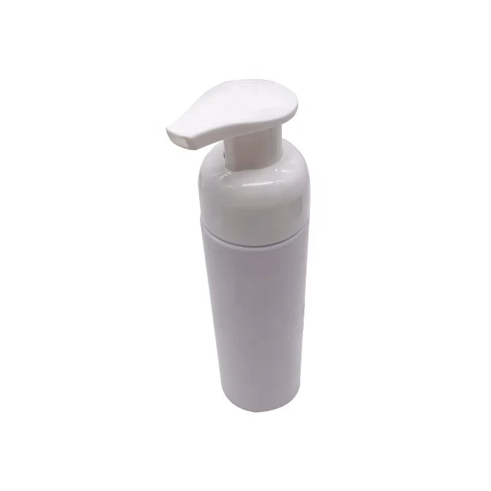 Empty 100ml 120ml 150ml 200ml 260ml plastic transparent 4oz cleanser foam pump bottle foam pump white