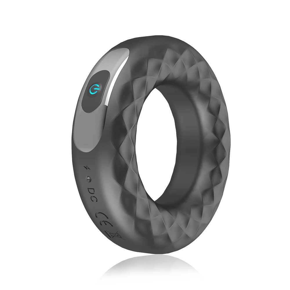 most men will choose 10 Intense Patterns vibrating cock ring sex toys for men