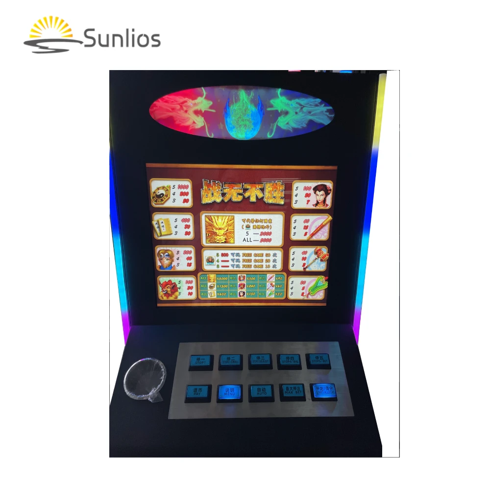 2023 New 19 inch IGS Catch Games Machine Version Coin Operated Video Skill Game Cabinet Machine For Sale