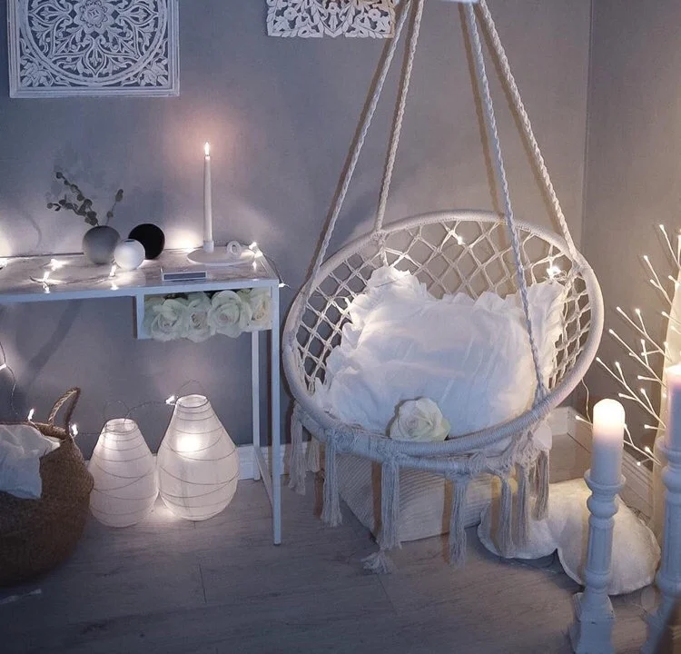 Indoor And Outdoor Portable Garden Camping Hammock Swing Rocking Chair