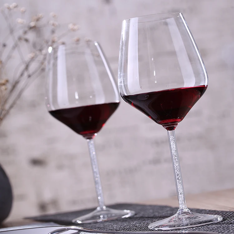 New Product High Quality Crystal Goblet Balloon Wine Glass Set