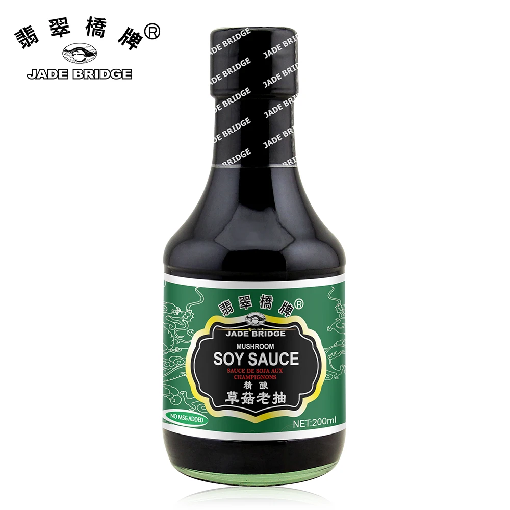 Chinese Continental Oriental Natural Premium Bulk Mushroom Dark Soy Sauce