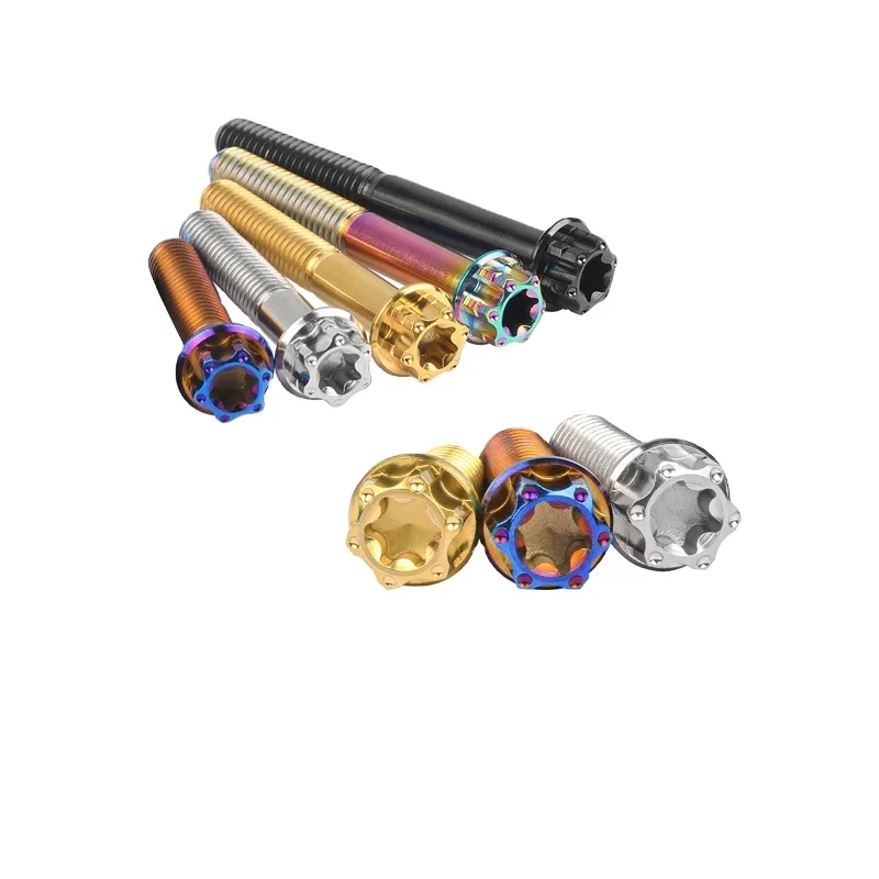 Manufacturer customized M6 M8 M10 Flange  Torx  Head Screw bolt with high quality