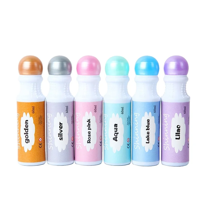 
2020 Amazon hot-sale 6-PK Educational drawing dot markers for Preschoolers and kids 