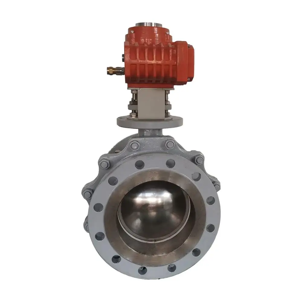 Electric actuated price with flange  ball valve dn 200