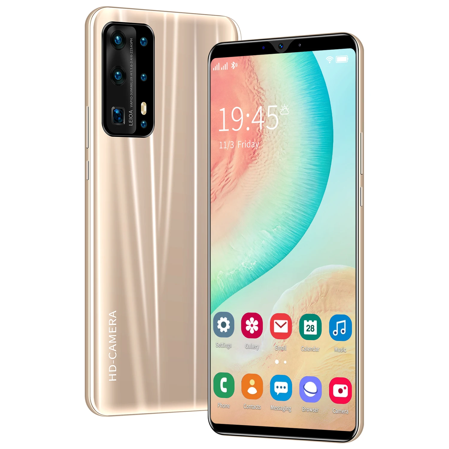 
8Gb + 128 Gb P43 Max Dual Sim 10 Core Mobile Phone 5G Smartphones Phones Unlocked Smartphone Android 10 