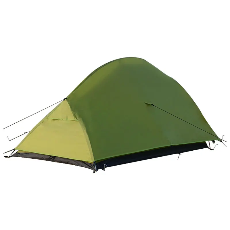 Wholesale Namiot Custom Color One Bedroom Ultralight 190T Polyester Double Layer Camping Tent For Forest Lakeside Hiking