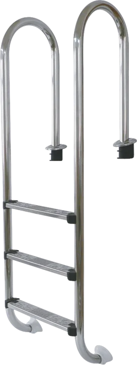 High Quality Swimming Pool Step Ladder with Handrail Carton Package Stainless Steel Piscine SL Inground Pool Copin Ladder CN;GUA