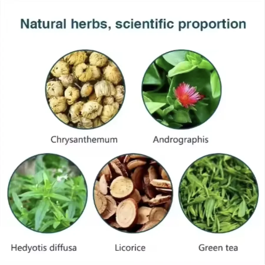 Custom wholesale Chinese green herbs tea Natural organic herbal tea for hemorrhoids