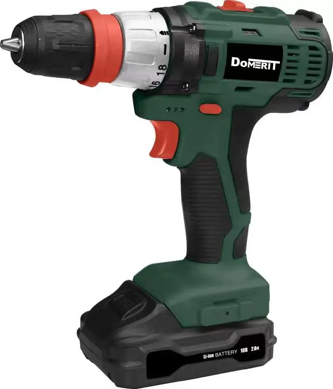 DoMERIT 21V New Design Power Hand Cordless Drill Li-ion battery  Electric Tool  for bits screwdriver