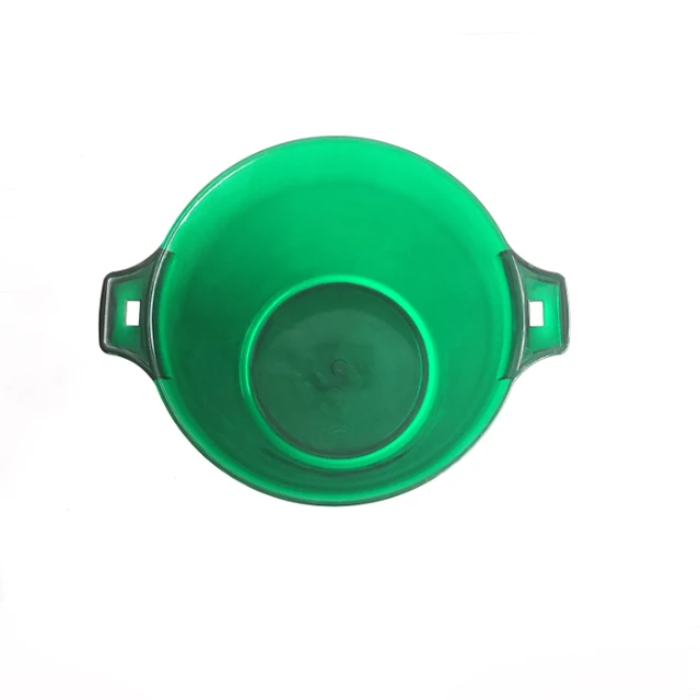 Wholesale Bucket 6 Bottles Beer Champagne Clear Acrylic Drinking Plastic Ice Buckets Coolers