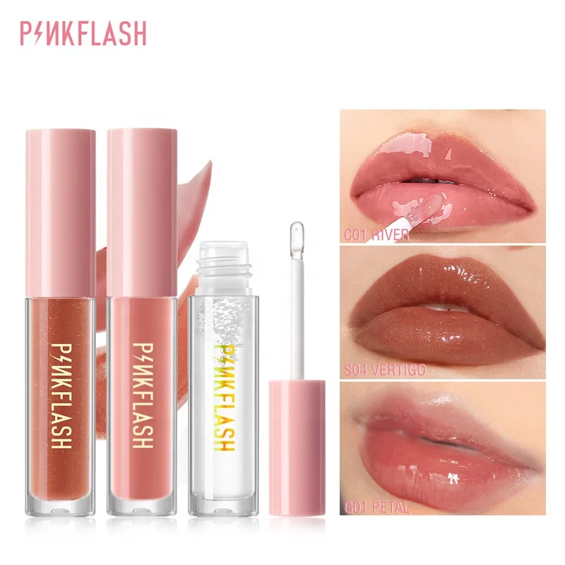  PINKFLASH глянцевый блеск для губ с эффектом потертости стойкий