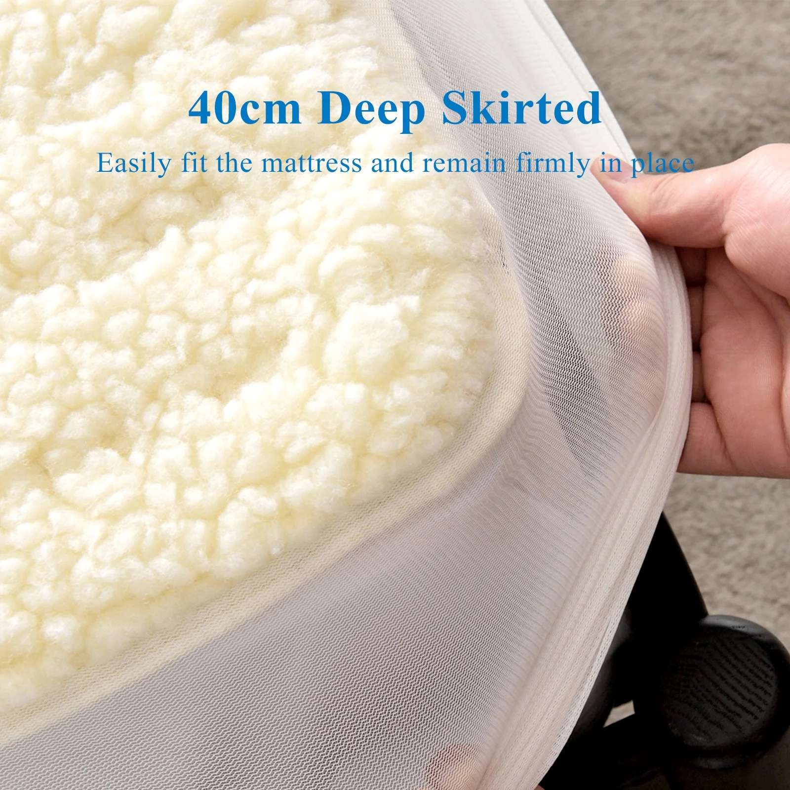 Multizone Fitted Electric Blanket Queen Size Electric Underblanket Blanket Warmers for Home