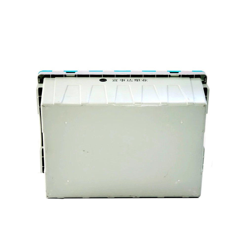  PP moving plastic storage box solid logistics basket nestable and stackable