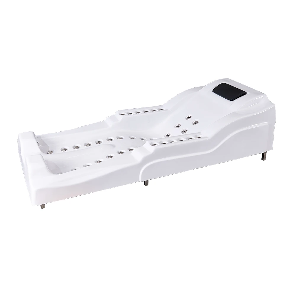 Wholesale Luxury SPA Hydraulic Massage Bed Used for Bath /SPA Room /Swimming Pool Acrylic Massage Bed