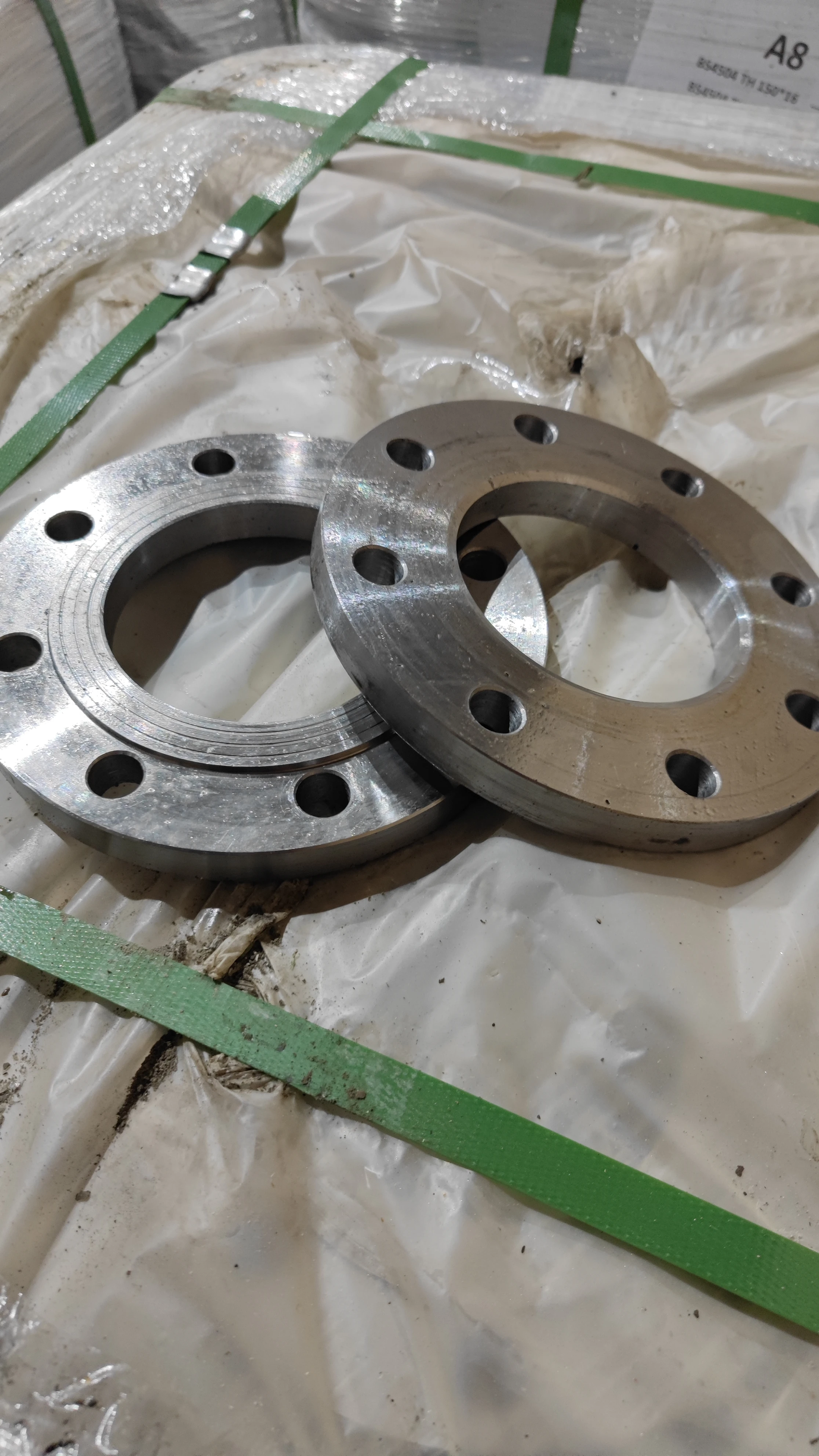BS4504 PN16 PLRF Carbon Steel forging No Threaded With silk welding flat Flange Blind board DN200