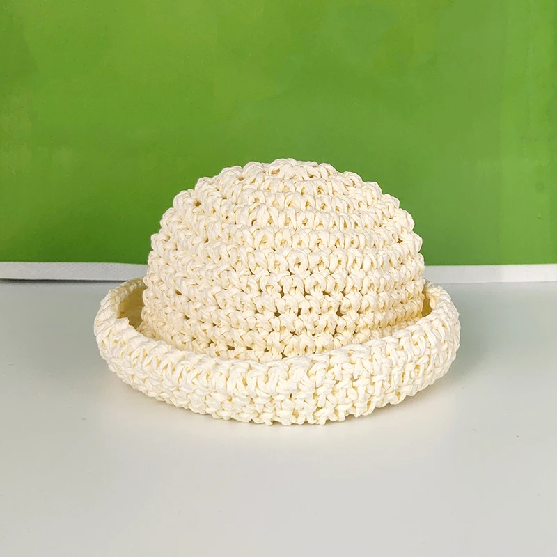 Cat cowboy hat pet headgear Western Cowboy Hat Photo Dog small helmet grass woven doll hat