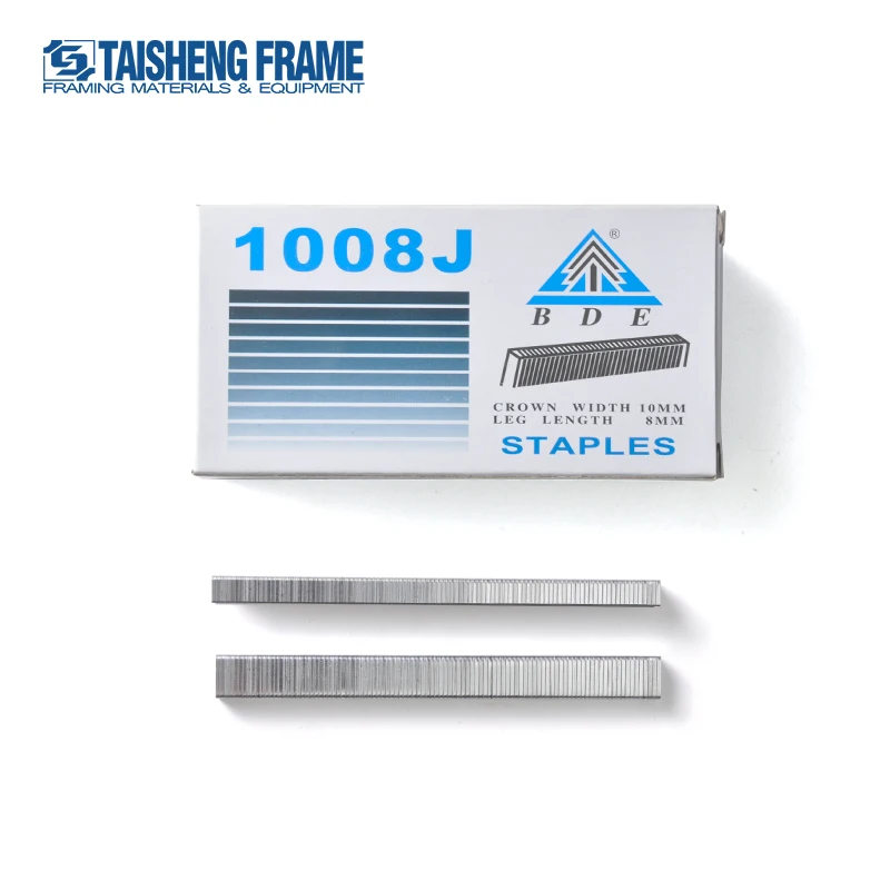 TS-D26 High Quality Nails Upholstery Tack Pin Sofa Nail Gun Staple 1008J U-type Nail Iron 30box /ctn 5000pcs/box in Stock CN;ZHE