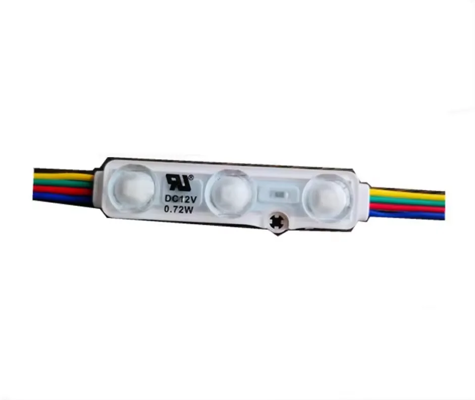 RGB светодиодный модуль 1 2 Вт 160deg изменяемый с ИК-контроллером для рекламы световой коробки