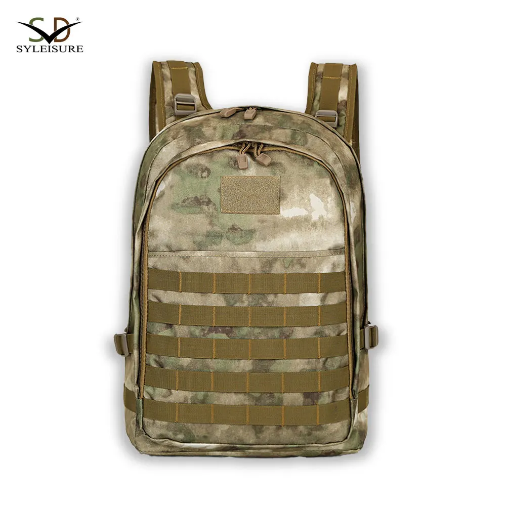 Black python pattern modern design camouflage tactical backpack small hiking backpack