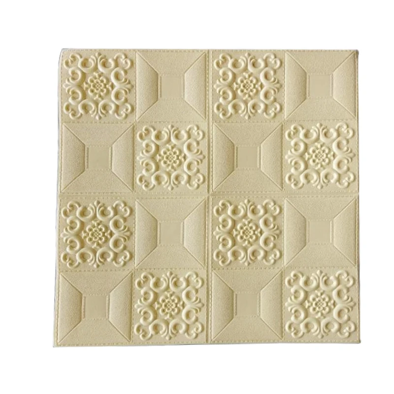 Peaceful 3D Wall Panels Peel And Stick Adhesive Wallfoam Wallpaper Home Decoration For Living Room Bedroom Tv Background 2021