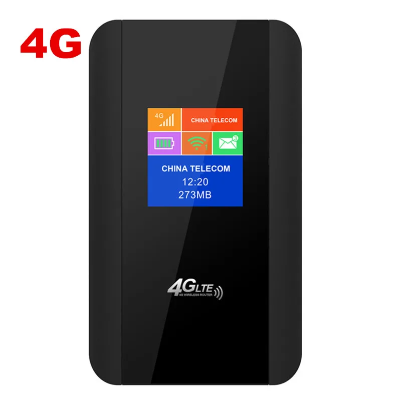 Внешний внешний аккумулятор разблокированный аккумулятор встроенный 5g 3g lte 300 Мбит/с cat4 4g мобильный wifi роутер