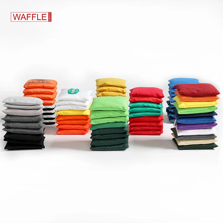 
WAFFLE GAMES Premium ACL ACO Standard Official Size Cornhole Bags 