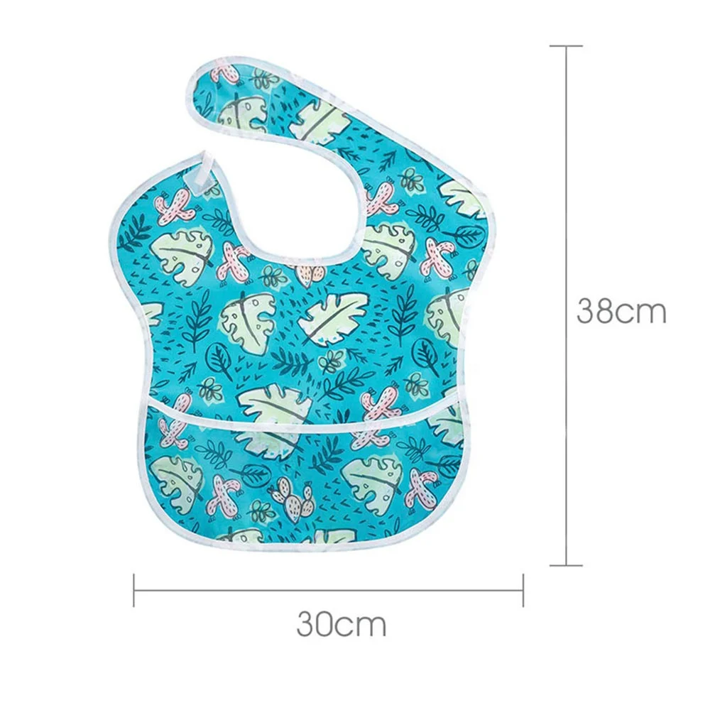 6-24 Months Stain and Odor Resistant Washable Baby Bibs Waterproof
