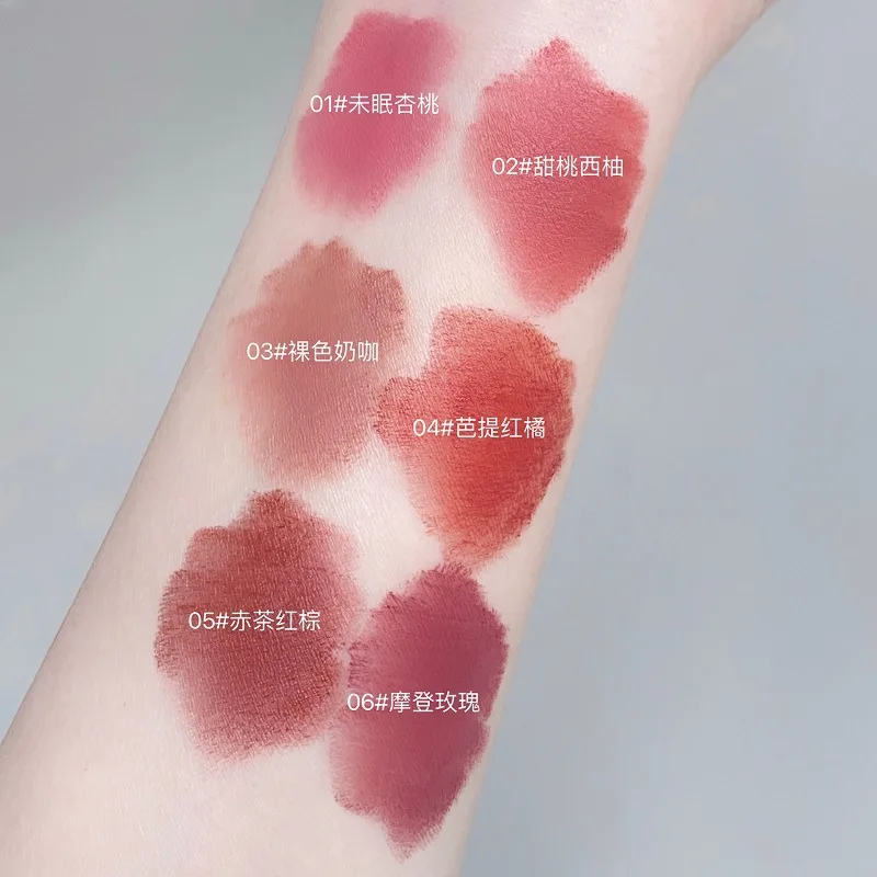 Private Label Lipstick Manufacturers Cosmetics Long Lasting Smooth Vegan Cosmetic Waterproof Matte Lipstick