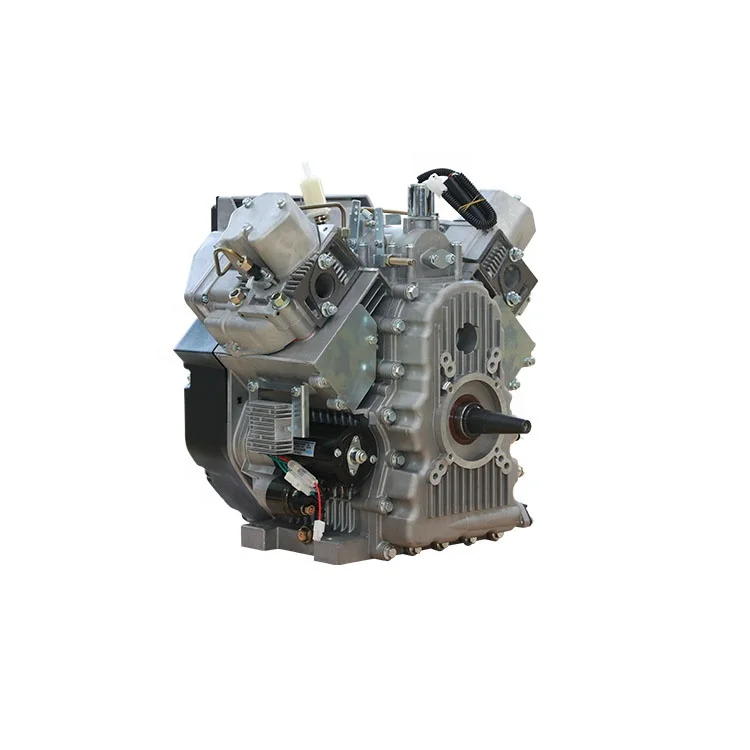 
Hot sale Hollmanpower V twin diesel engine 4 stroke 27hp 30hp air cooled twin engines 