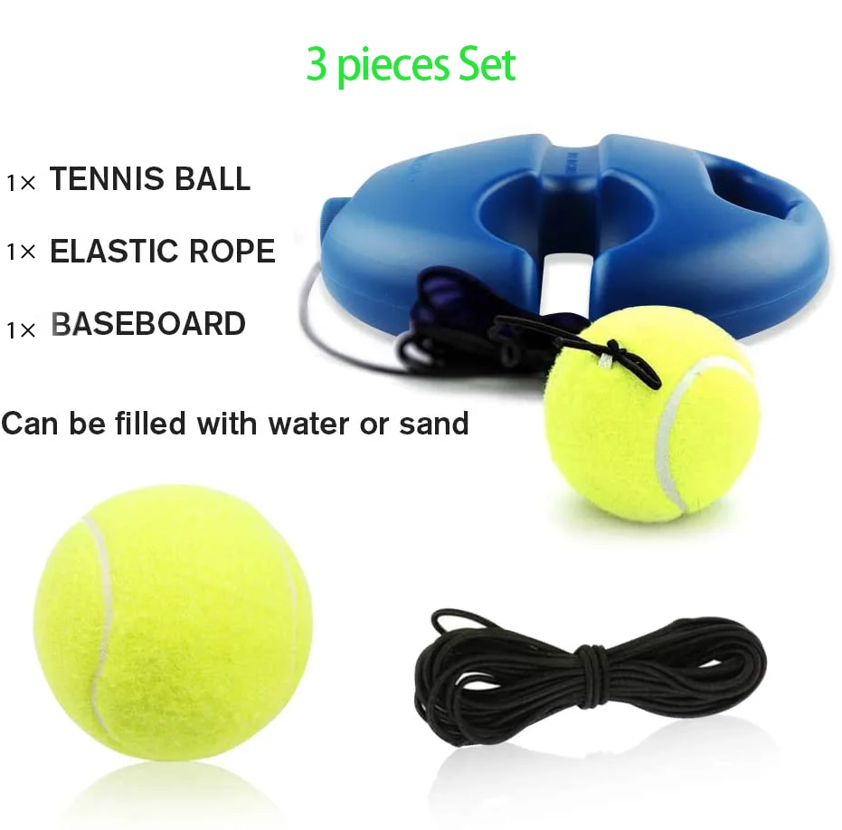 FANDING Tennis Training Equipment Trainer Set with String for Kids Youth Beginners Practice at Home