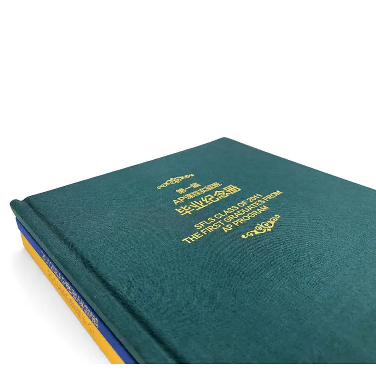 Factory sale various Print Fabric print book book decor home living room Custom flexography Hardcover book printing