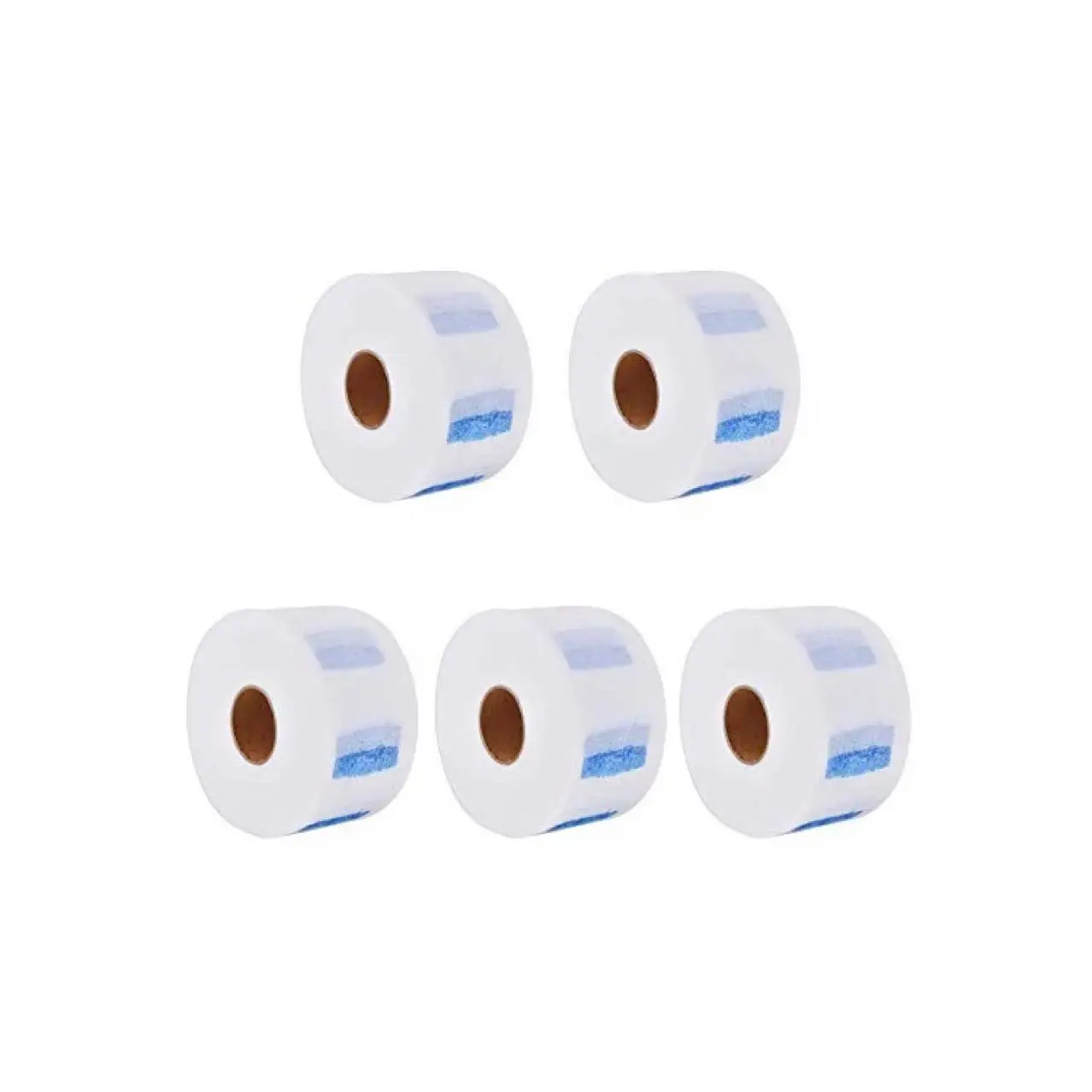 Wholesale custom disposable neckpaper hairdressing neck strip neck type paper roll barber for salon