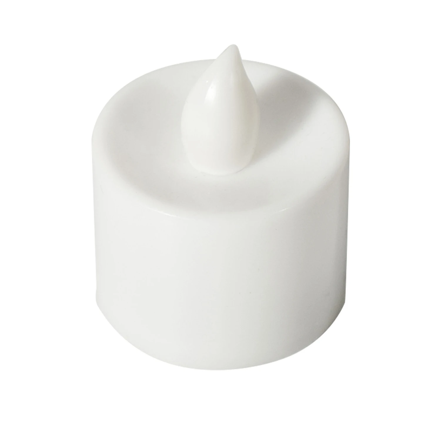 Classic Church Decor Plastic Flickering Light Electric Flameless Realistic Bright Mini Led Tea Light Candles