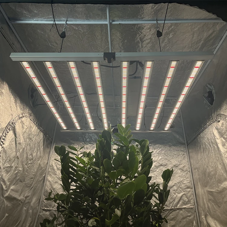 Samsung LM301H/LM281B 800W Full Spectrum LED Grow Lamp High PPFD for Plant and Bloom with 3000K Color Temperature IP65
