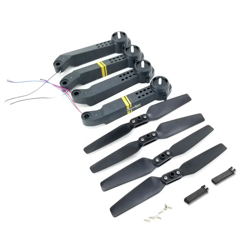 
Rpleacement Arms 4PCS/Set with motor and propeller Spare Parts For E58/JY019 RC Drone 