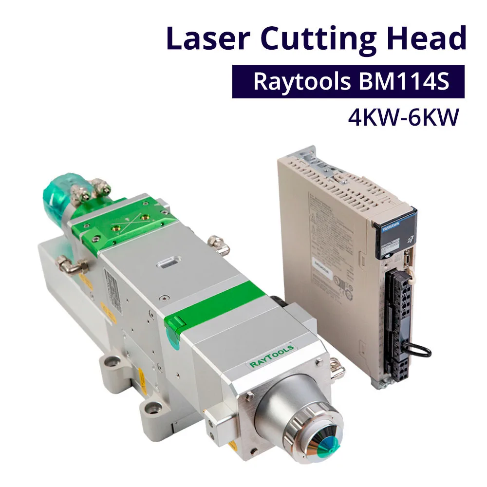 Yaskawa Servo Driver Raytools fiber laser cutting head Empower BM114S  6KW auto focus fiber laser head