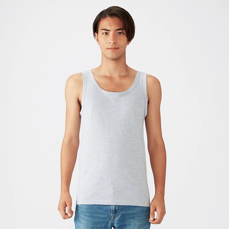 Индивидуальный дизайн, крутой 100 хлопок, тренировочный спортивный стринги для спортзала, мужское нижнее белье, майка, жилет, Стрингер, майка для мужчин