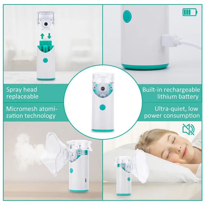 FITCONN manufacturer handheld nebulizer portable mini inhaler for home care