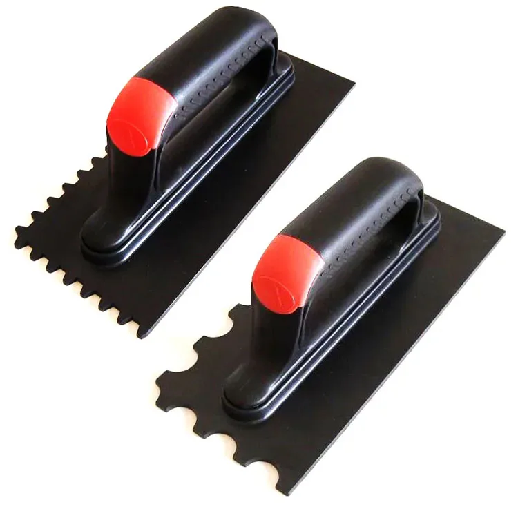 Hot Sale  Plastering Trowel Tools Products Paint Tools 1504B Type  Plastic Concrete Plastering Notched Trowel