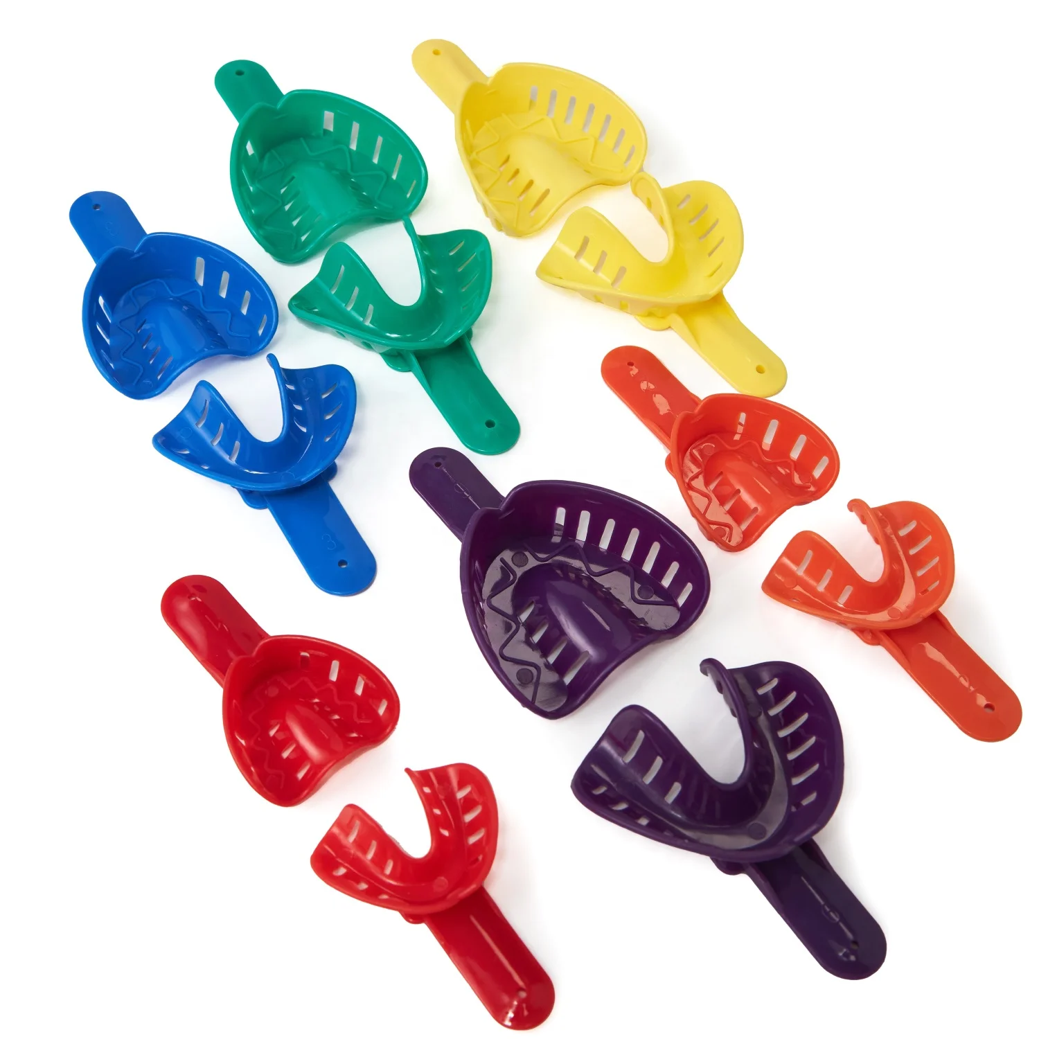 Оптовая продажа стоматологические инструменты оттискный лоток для зубов средний Нижний детей