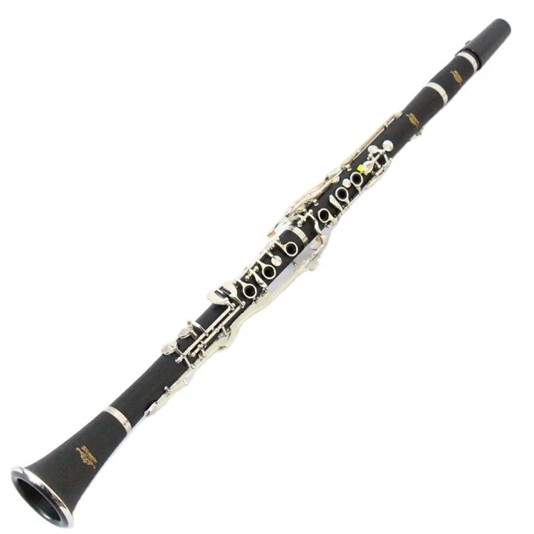 Exquisite 19 keys Germany system clarinet musical instrument ABS body Nickel plated chinese clarinet