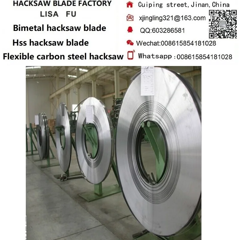 Bi metal steel strips of receiprocating saw blade