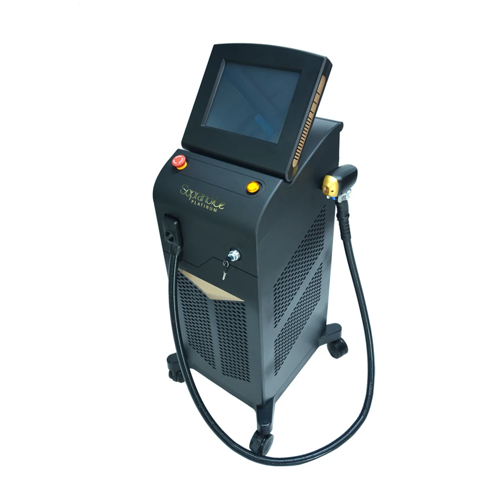 755 808 1064 Hair Removal Laser 808 diode laser Titanium / 808 diode laser Machine