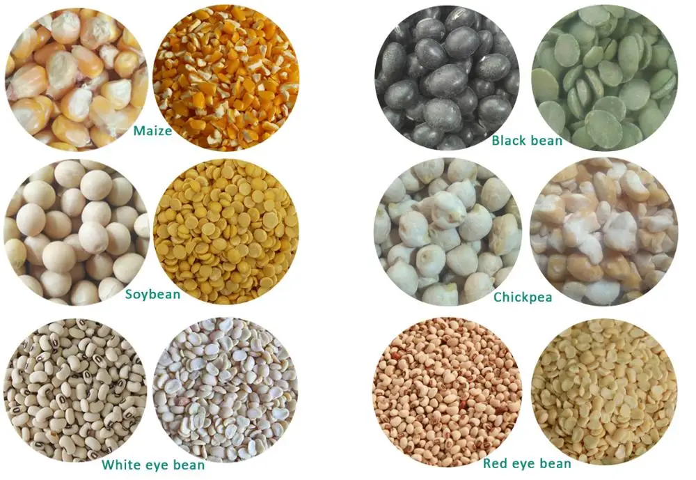 Legumes peeling machine mungbean,lentils,peas,soybean,black bean,red kidney bean peeling/splitting machine