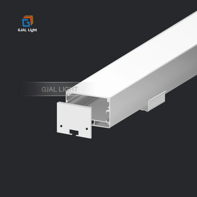 U 5032 material aluminum lights profile for LED aluminium extrusion hanging strip LED light